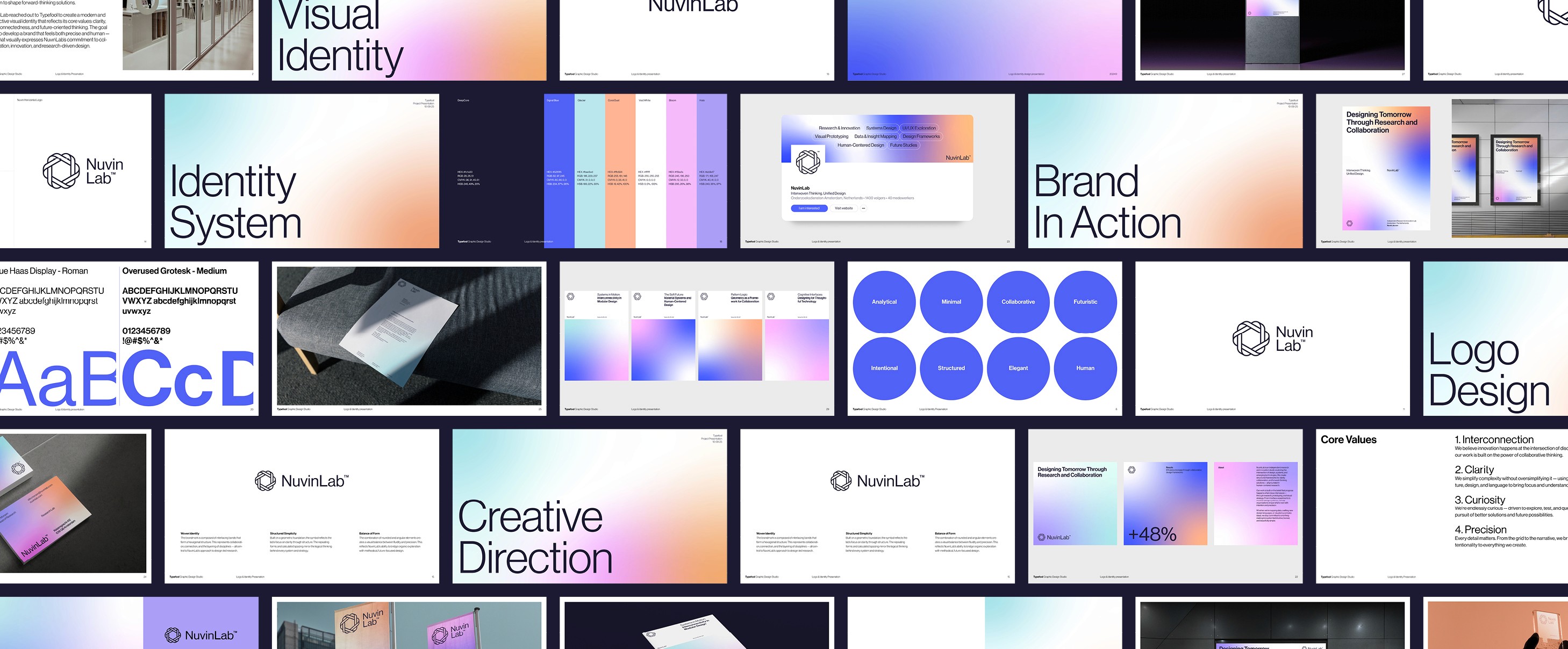 Presentation design Nuvin by Typefool