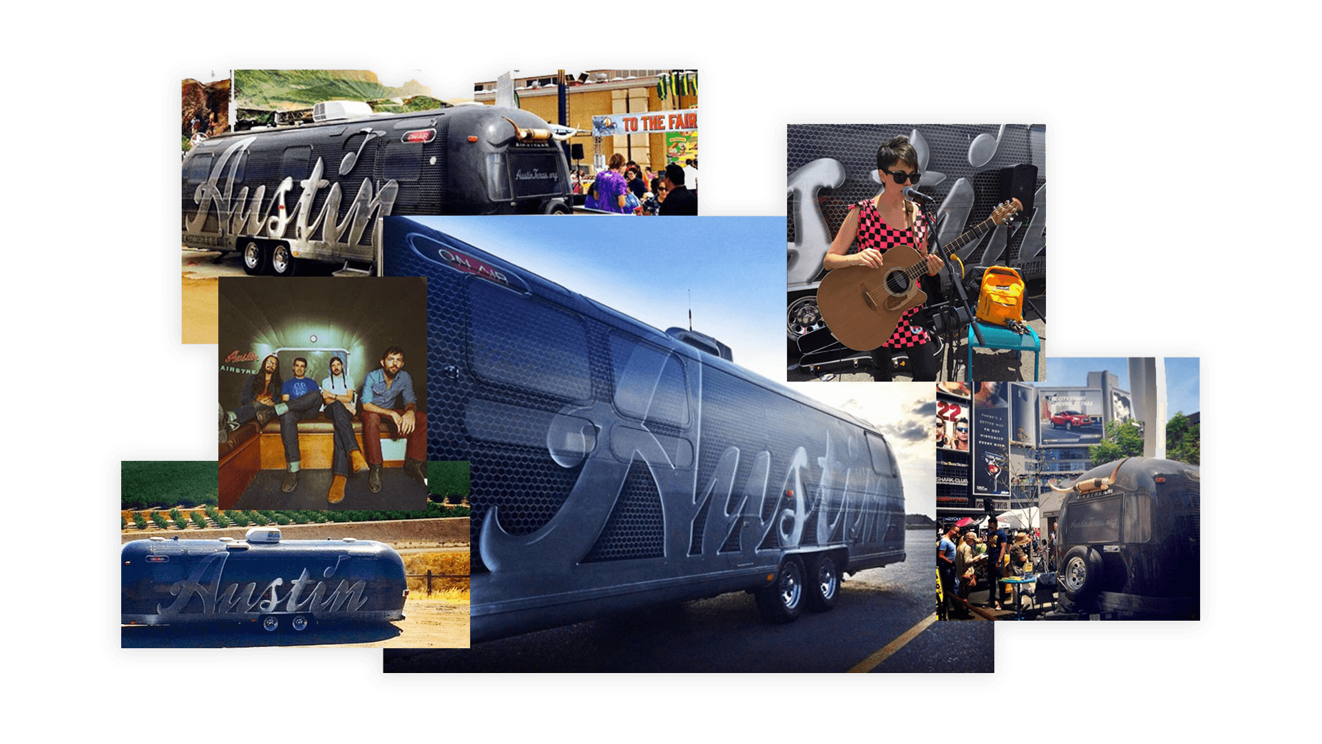 event experience collage