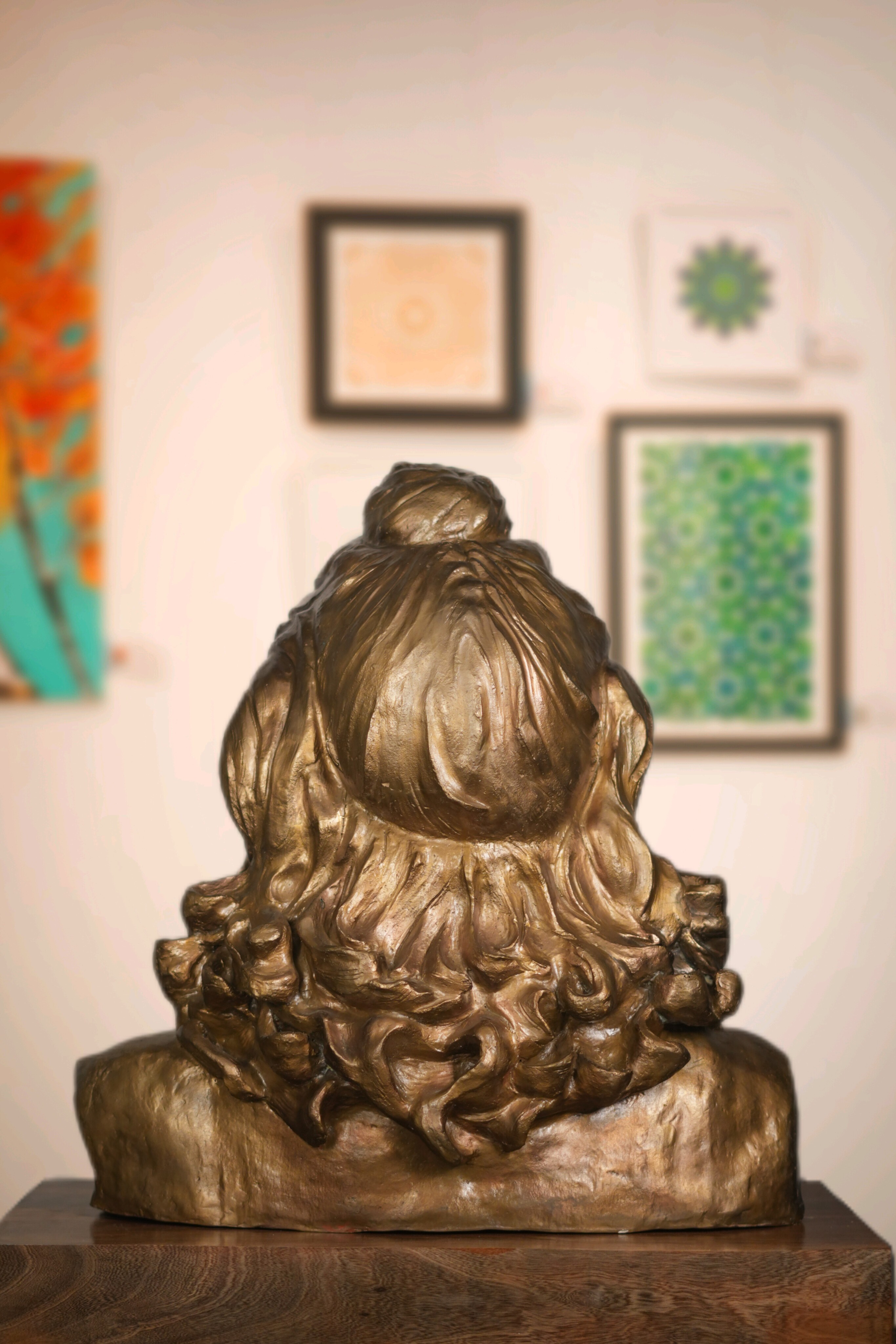 Bronze sculpture of Lord Shri Hanuma Ji