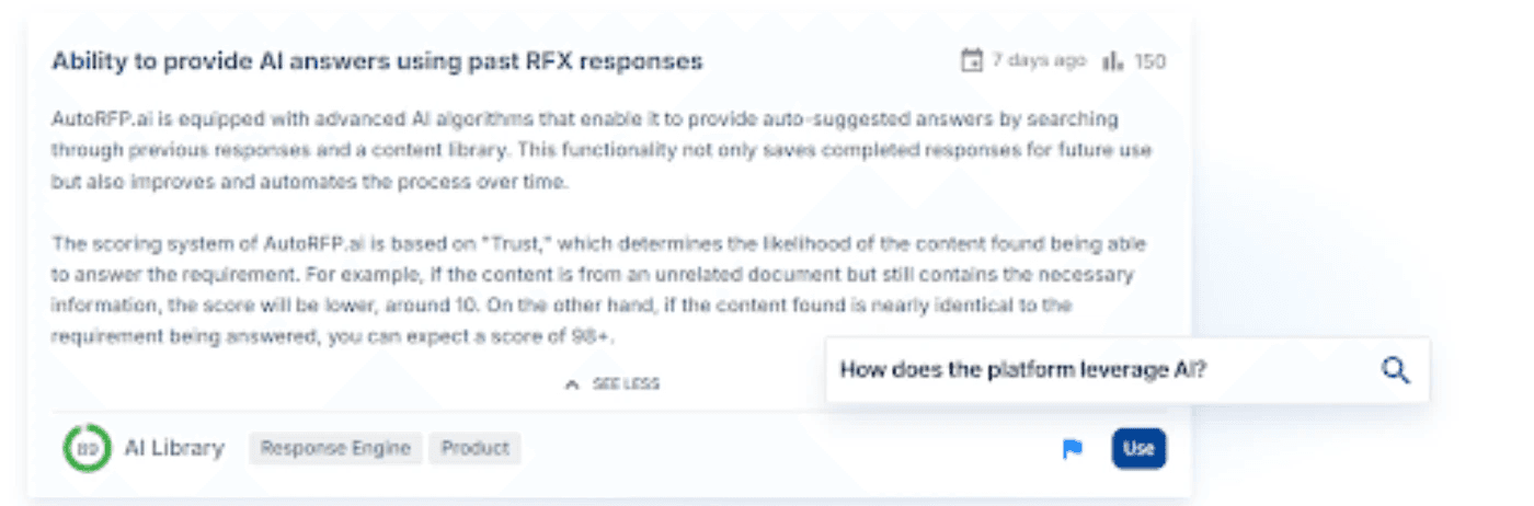 Libraryless Semantic Answering