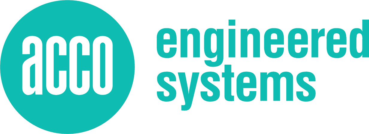 Logo for ACCO Engineered Systems, a provider of mechanical, electrical, and plumbing engineering solutions.