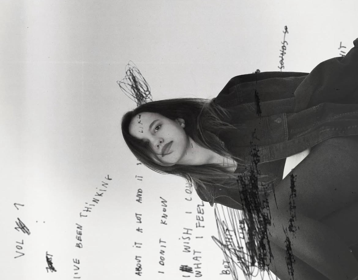 Photographer holding camera