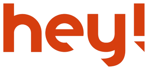 Logo de hey telecom