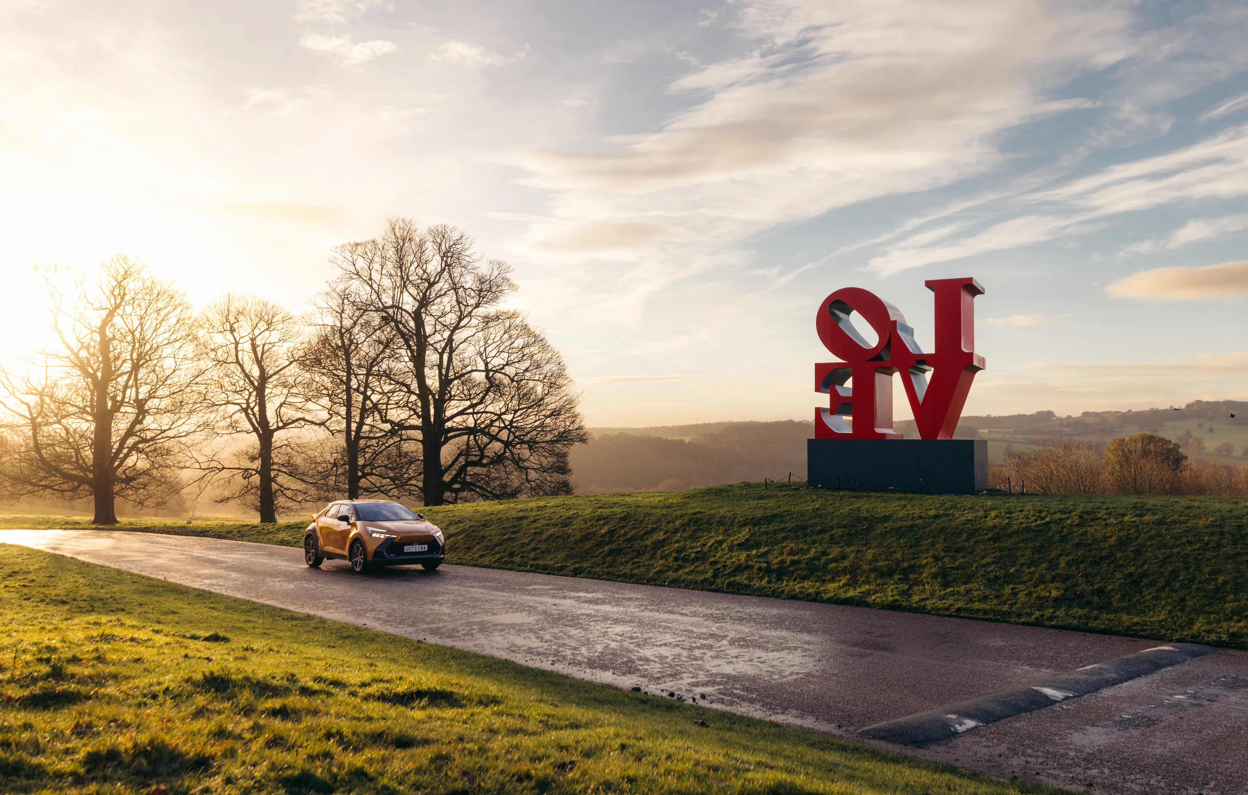snowboarder carving through deep powder snow