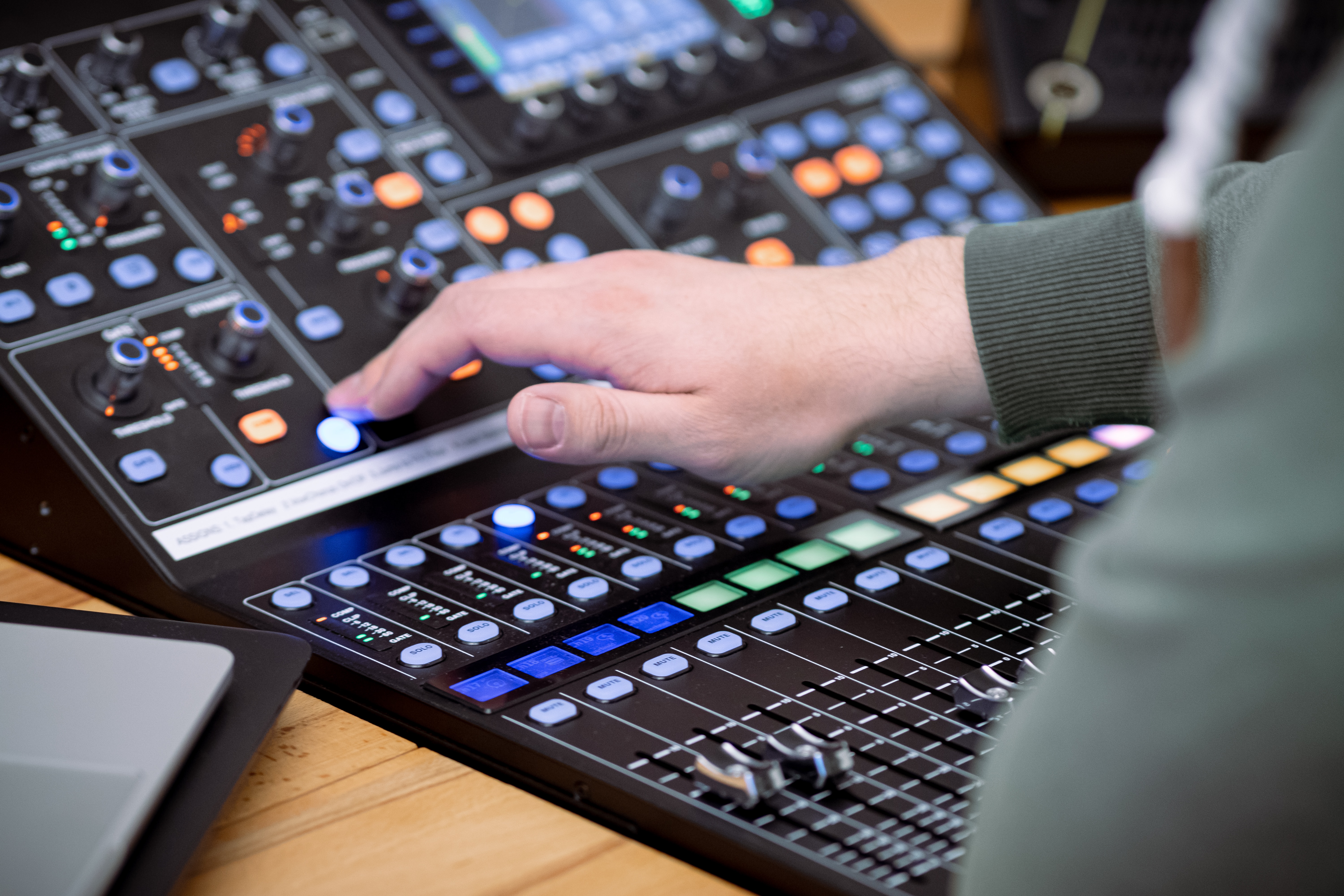 man using musical instruments - how to mix a song