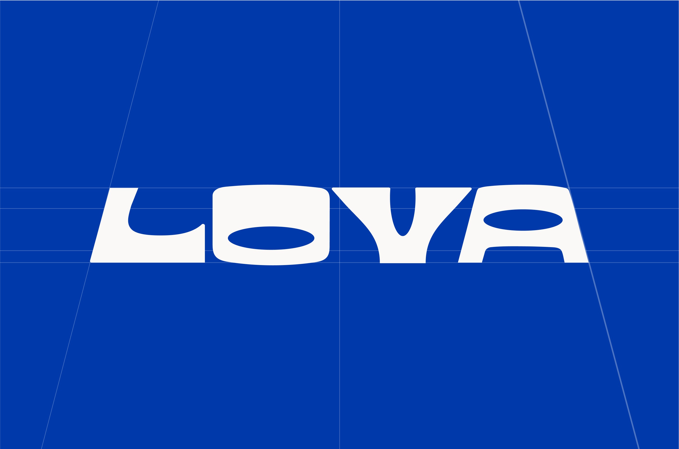 Lova logo mockup by analogue agancy