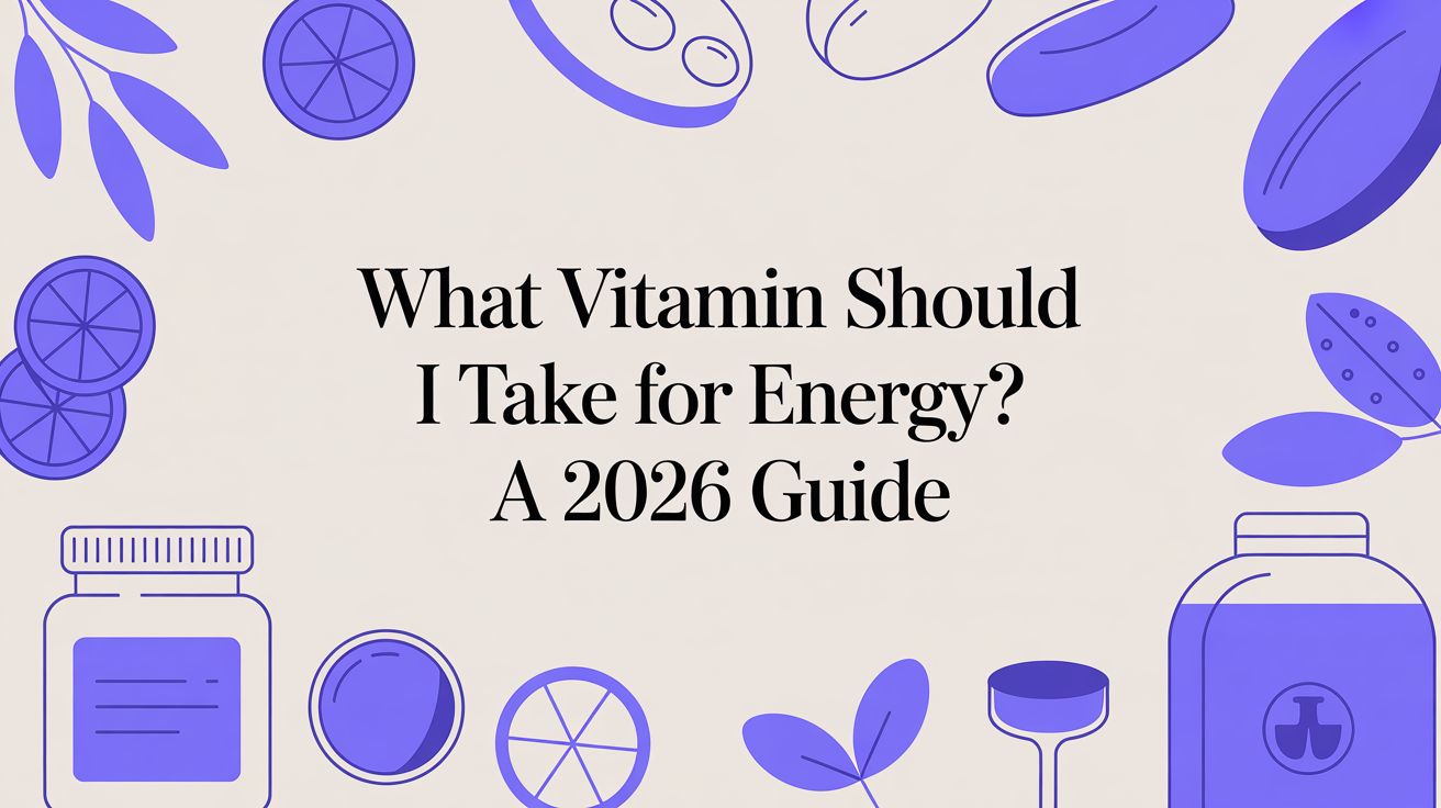 What Vitamin Should I Take for Energy? A 2026 Guide
