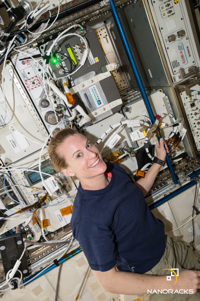 NanoRacks science in space