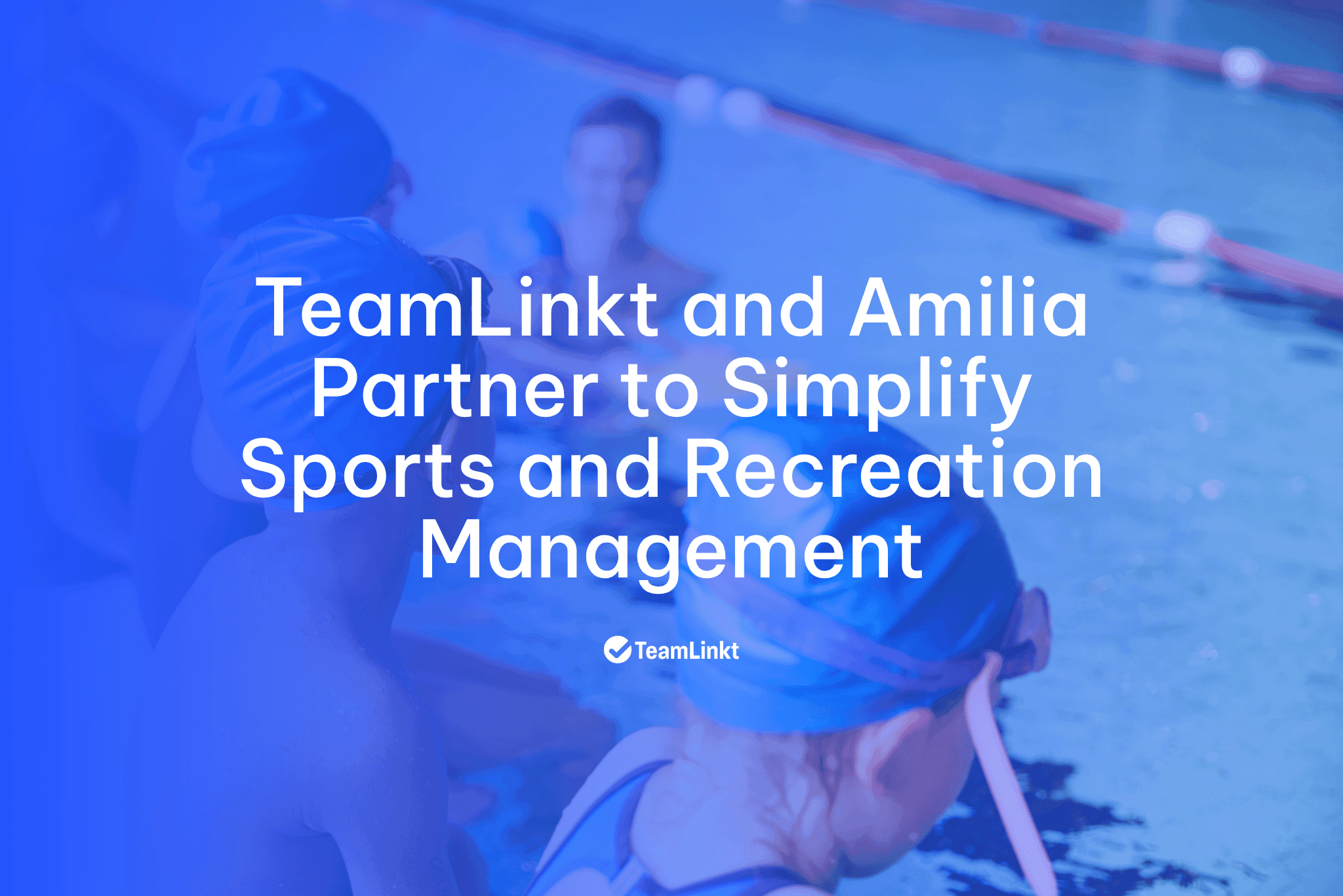 Blog banner: A swimming coach talking to his athletes