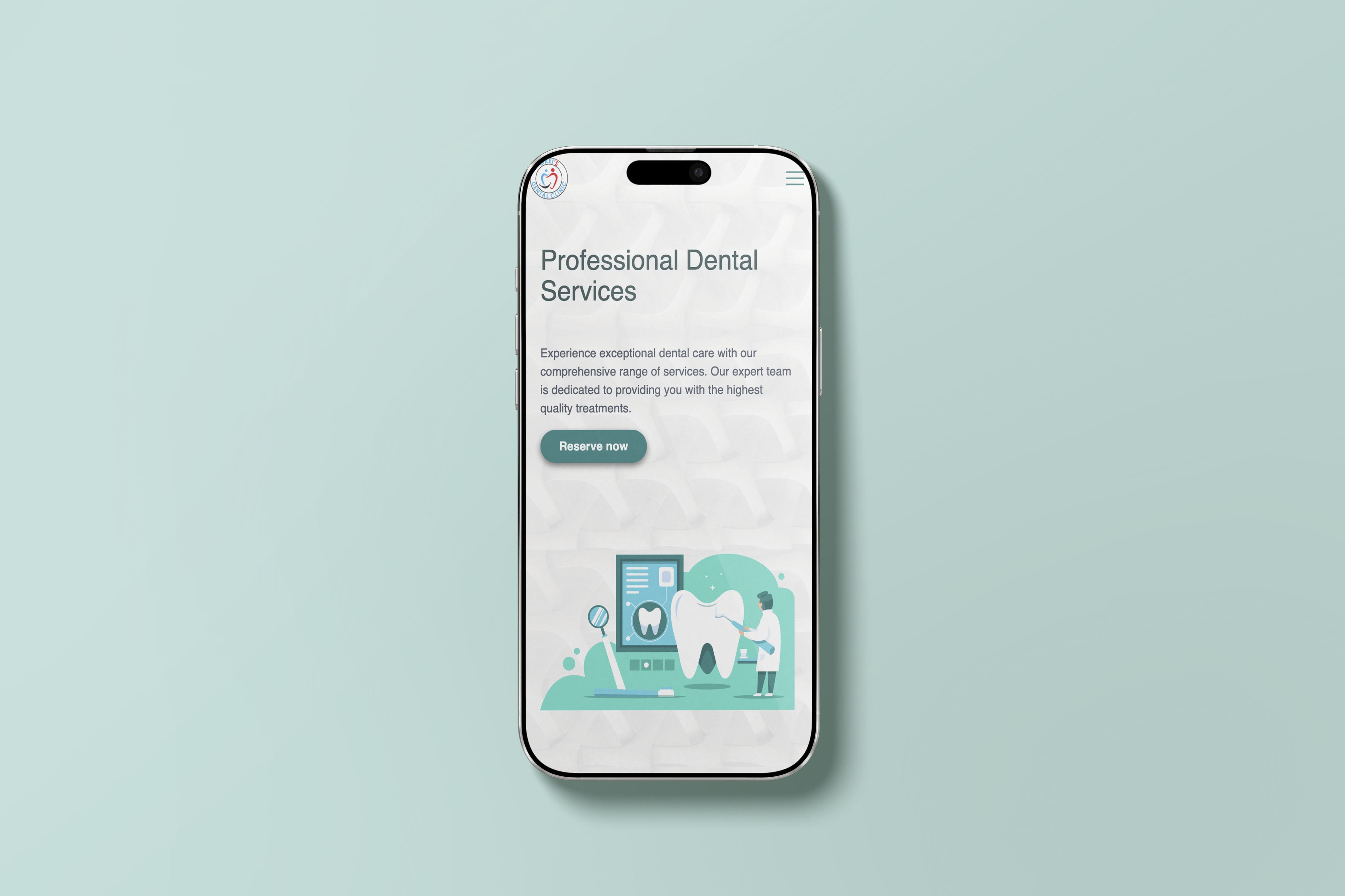 Grei's Dental Clinic Phone Preview