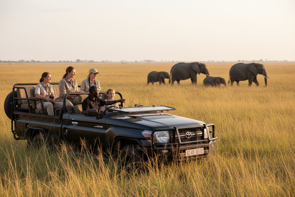 safari aventure humaine