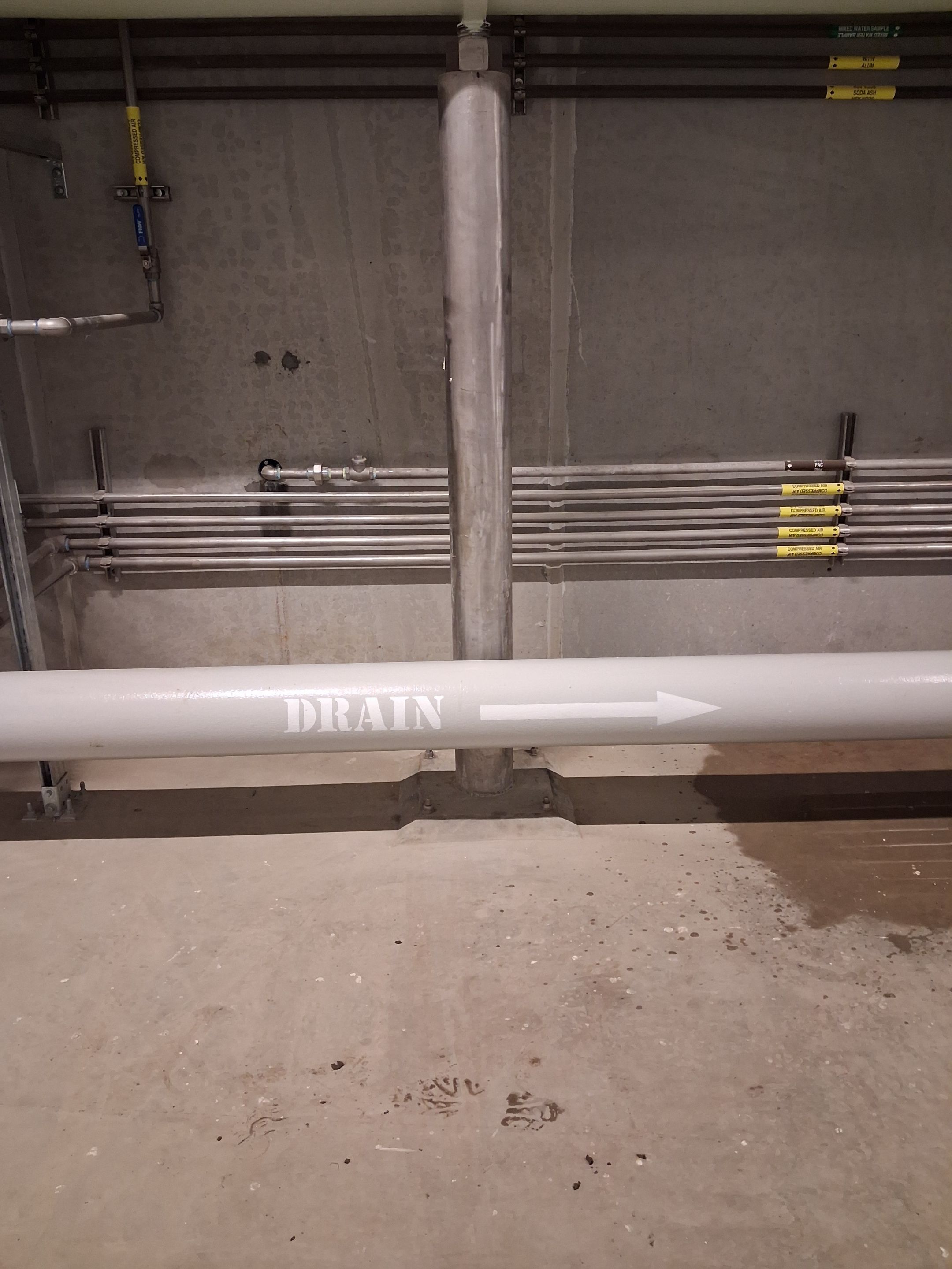 Eagle Eye Services - Water Treatment Facility - Stencils