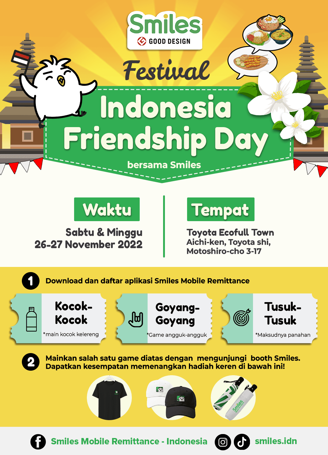 indonesia smiles friendship day