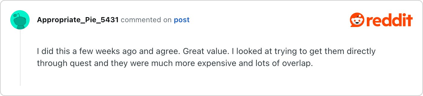 Post on Reddit