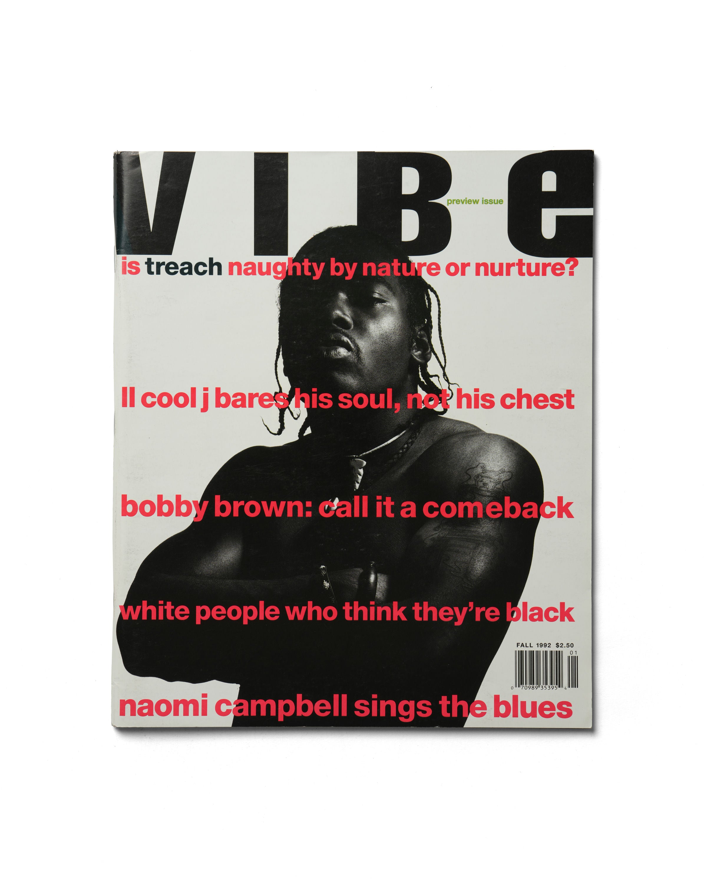 VIBE - Fall 1992 - Front Cover