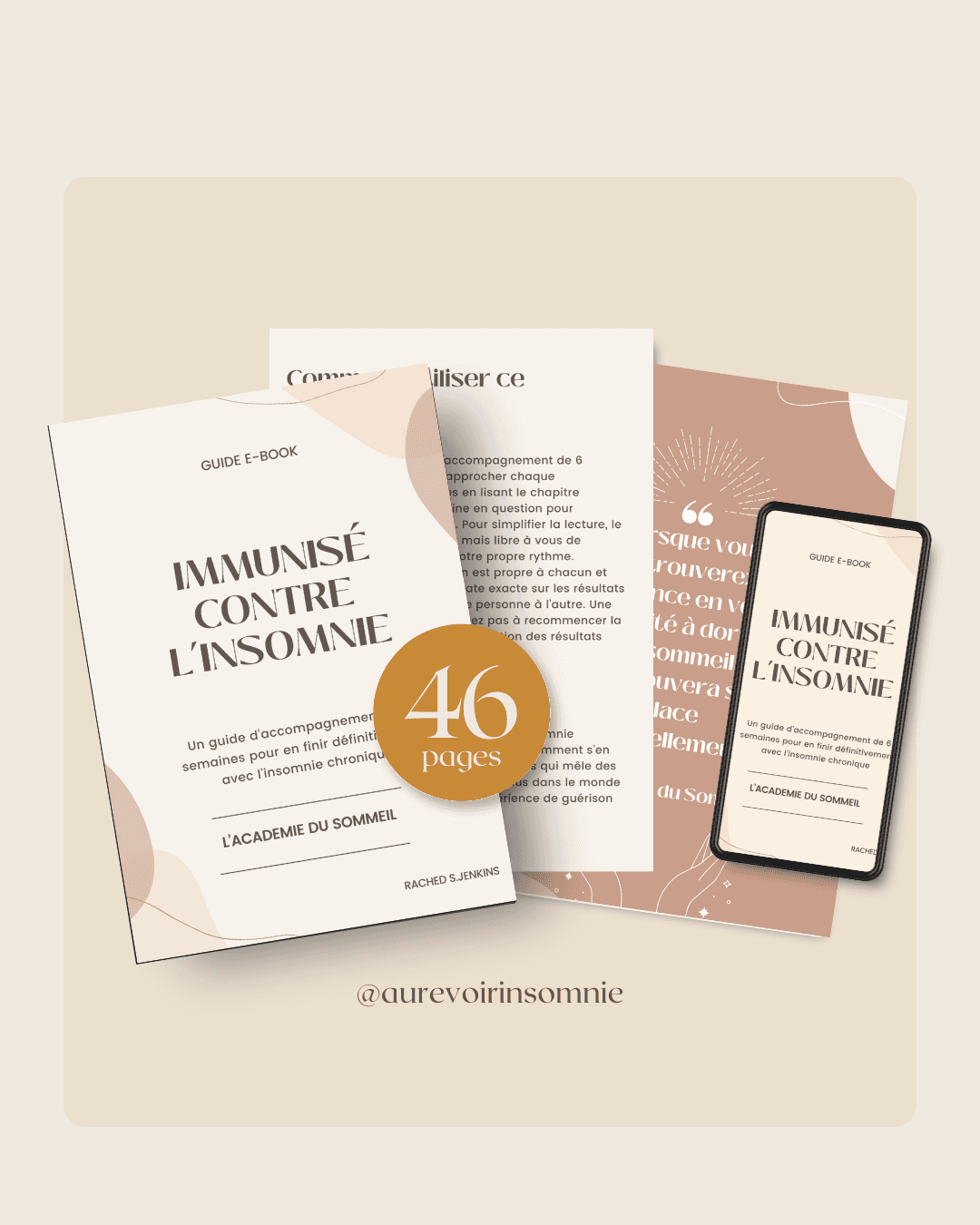 eBook "Immunisé contre l'insomnie"