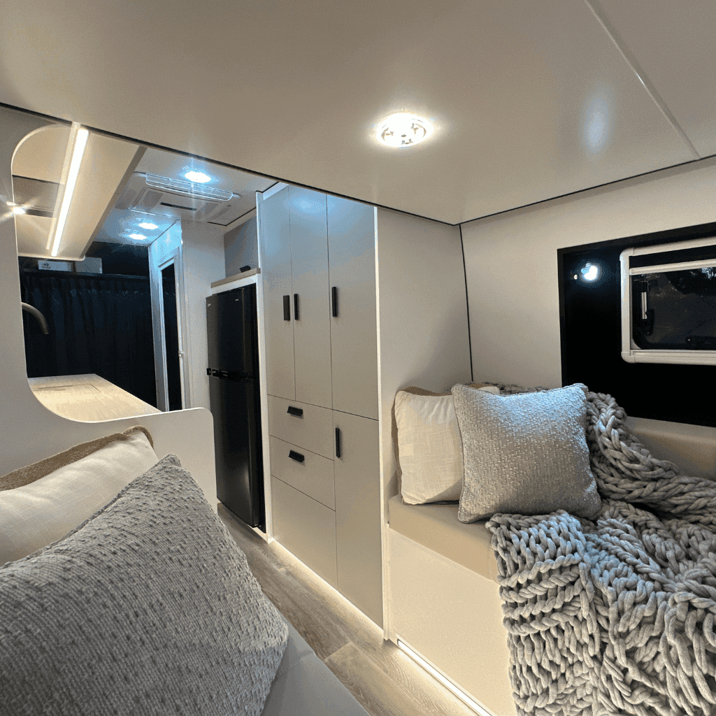 campervan wardrobe
