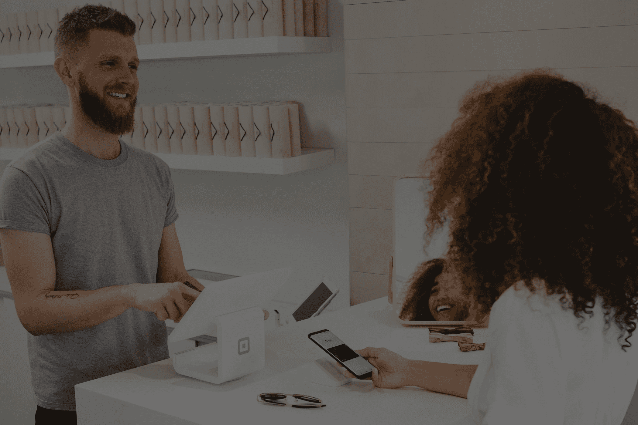 customer in store
