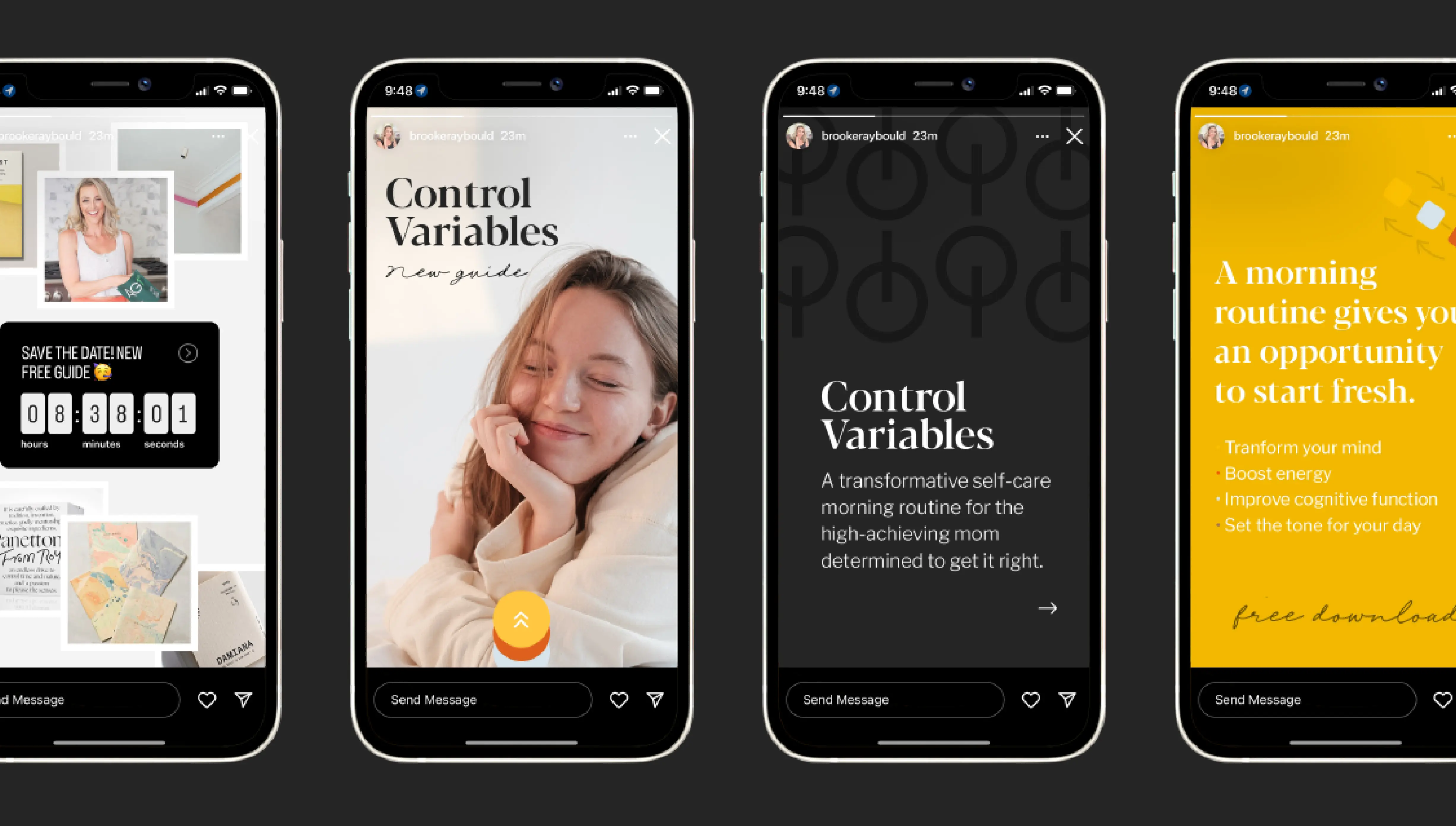 instagram stories graphic design