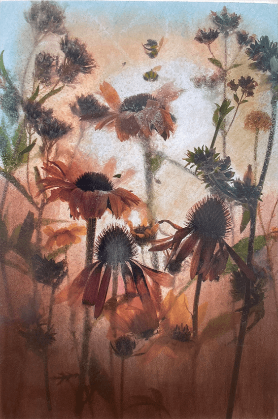 Ik bewaar je | mixed media | 40x60 cm