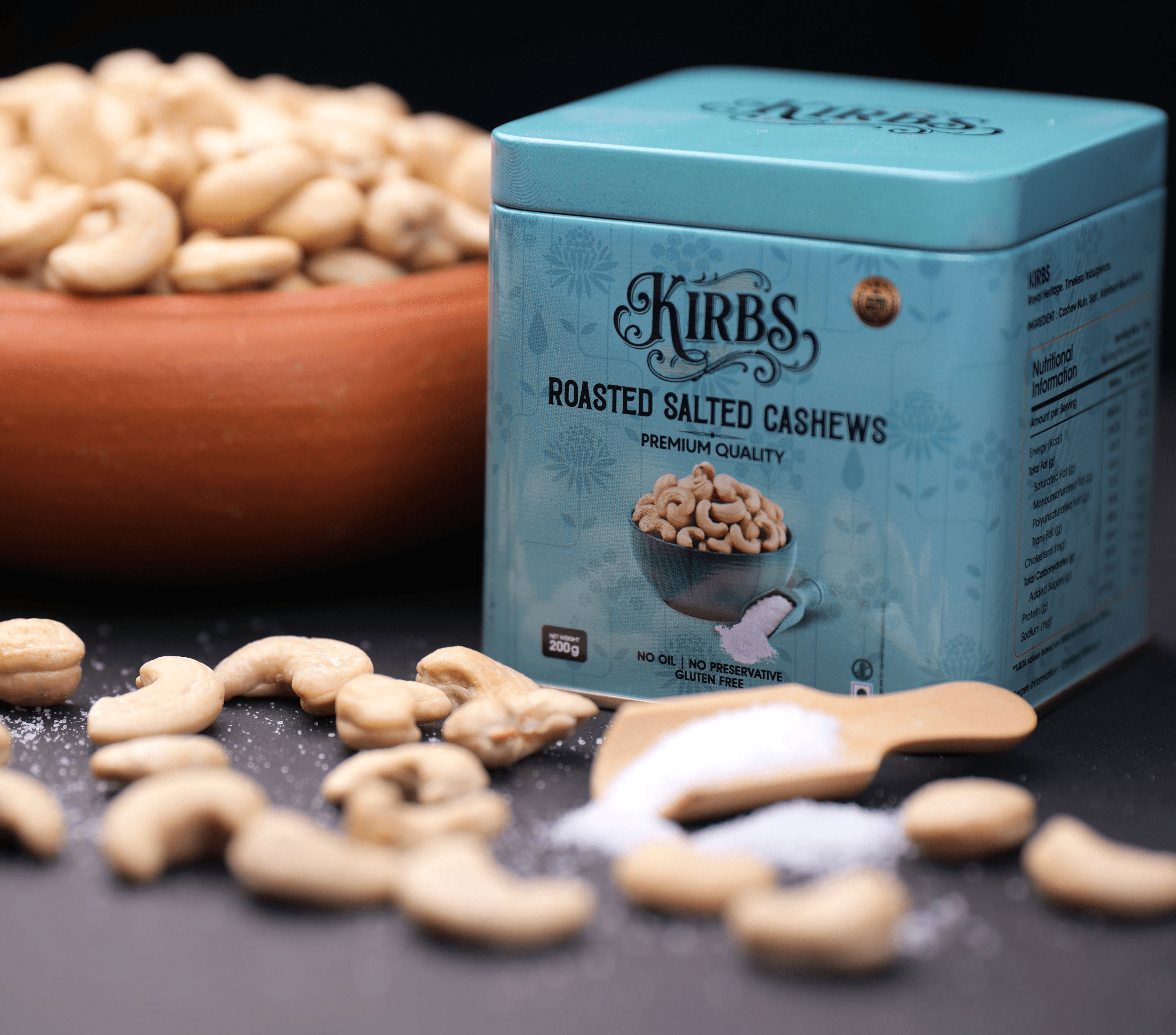 A cashew apple with its nut is shown.