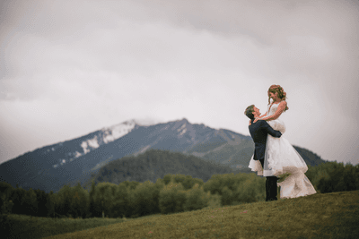 Alexis and Stuart Aspen wedding photograph 36