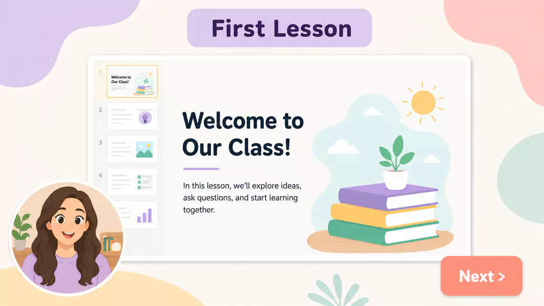 recording of a google slides presentation