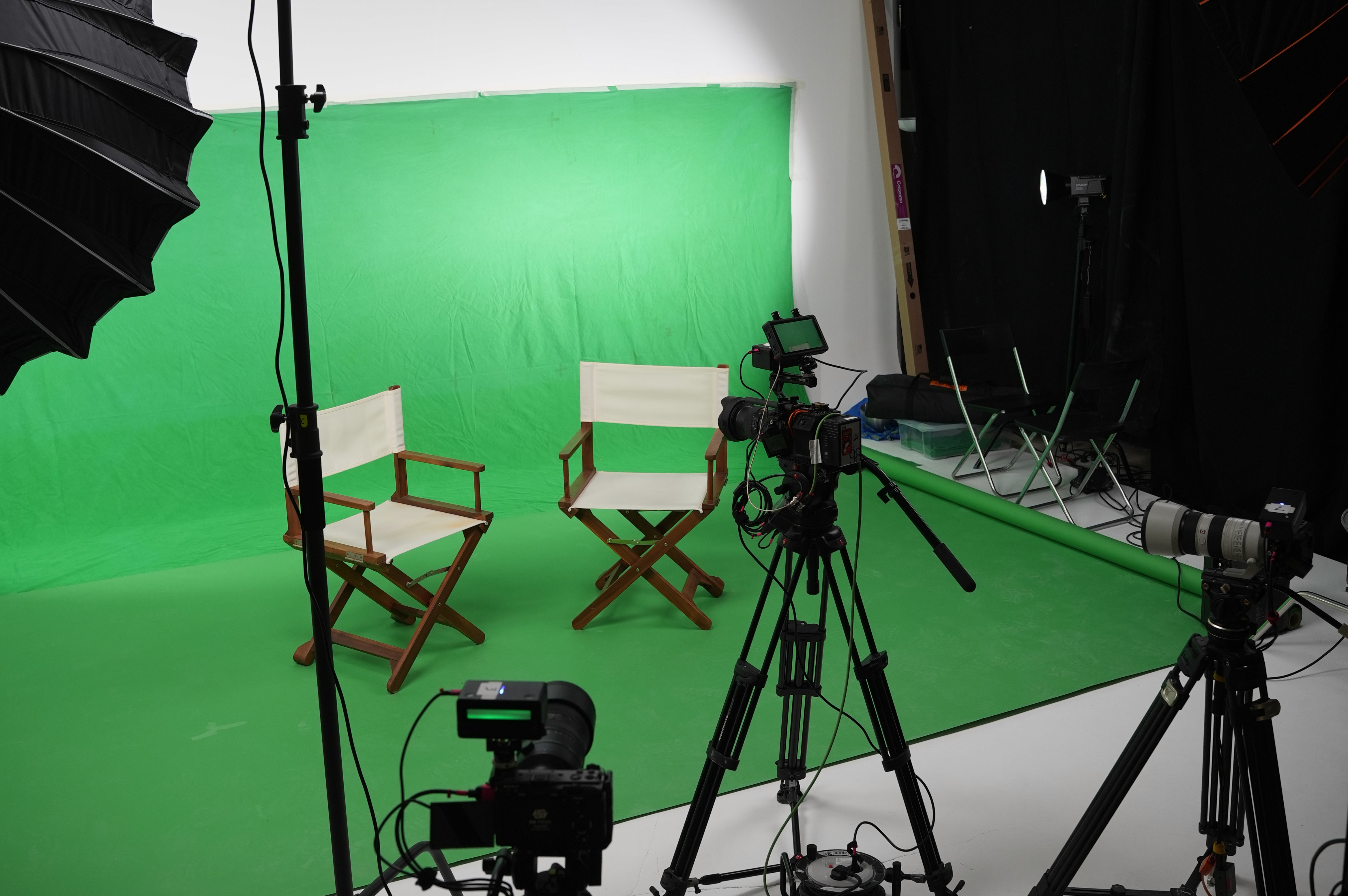 Beautiful lady with a ray of sunlight shining on her face