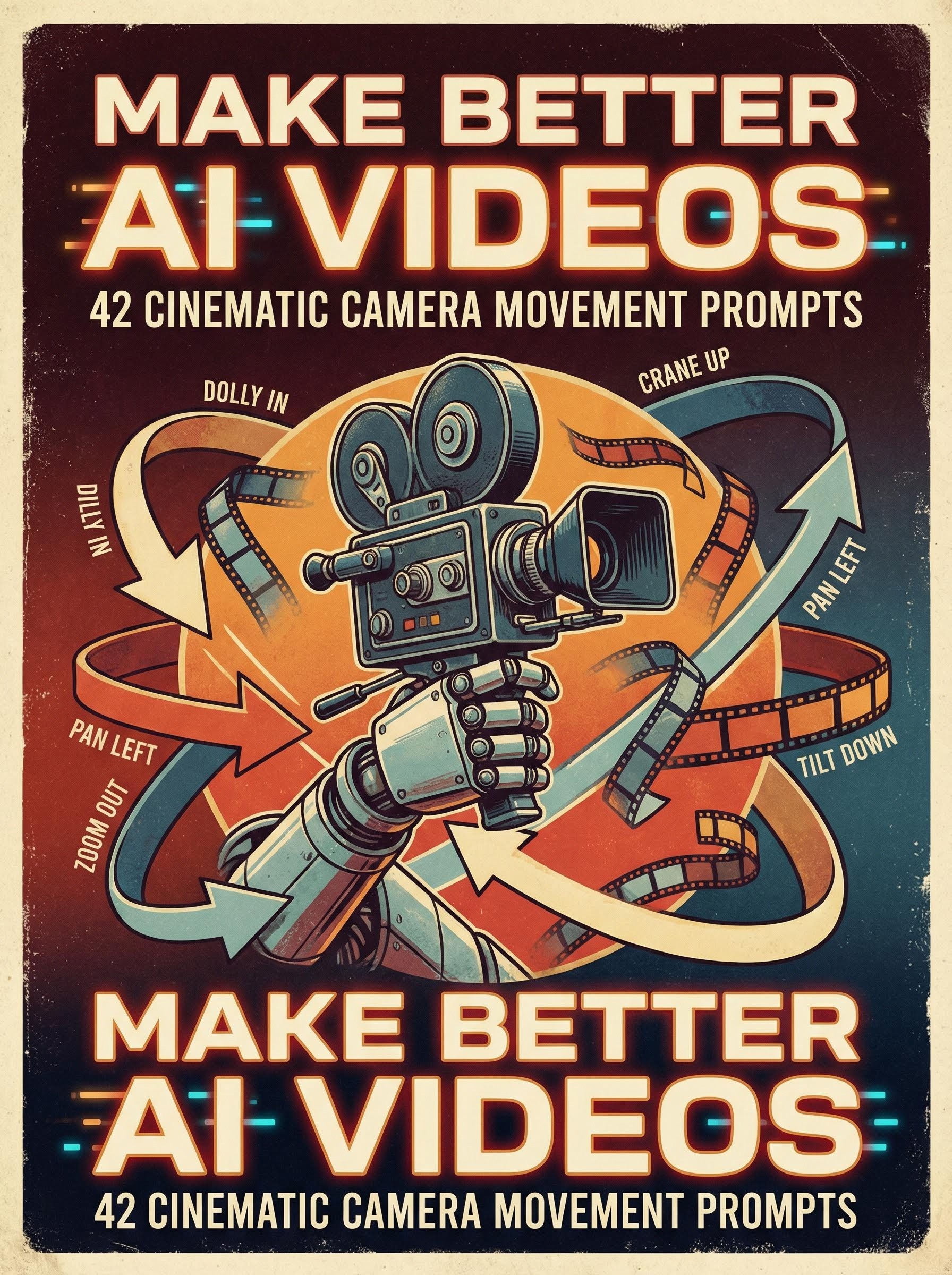 Make Better AI Videos 42 Cinematic Camera Movement Prompts