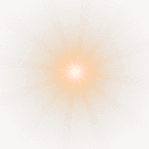 orb of energy orange