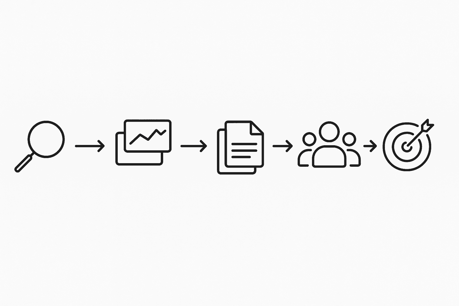 Flowchart showing five-step migration process to transition from Bear AI to new GEO platform