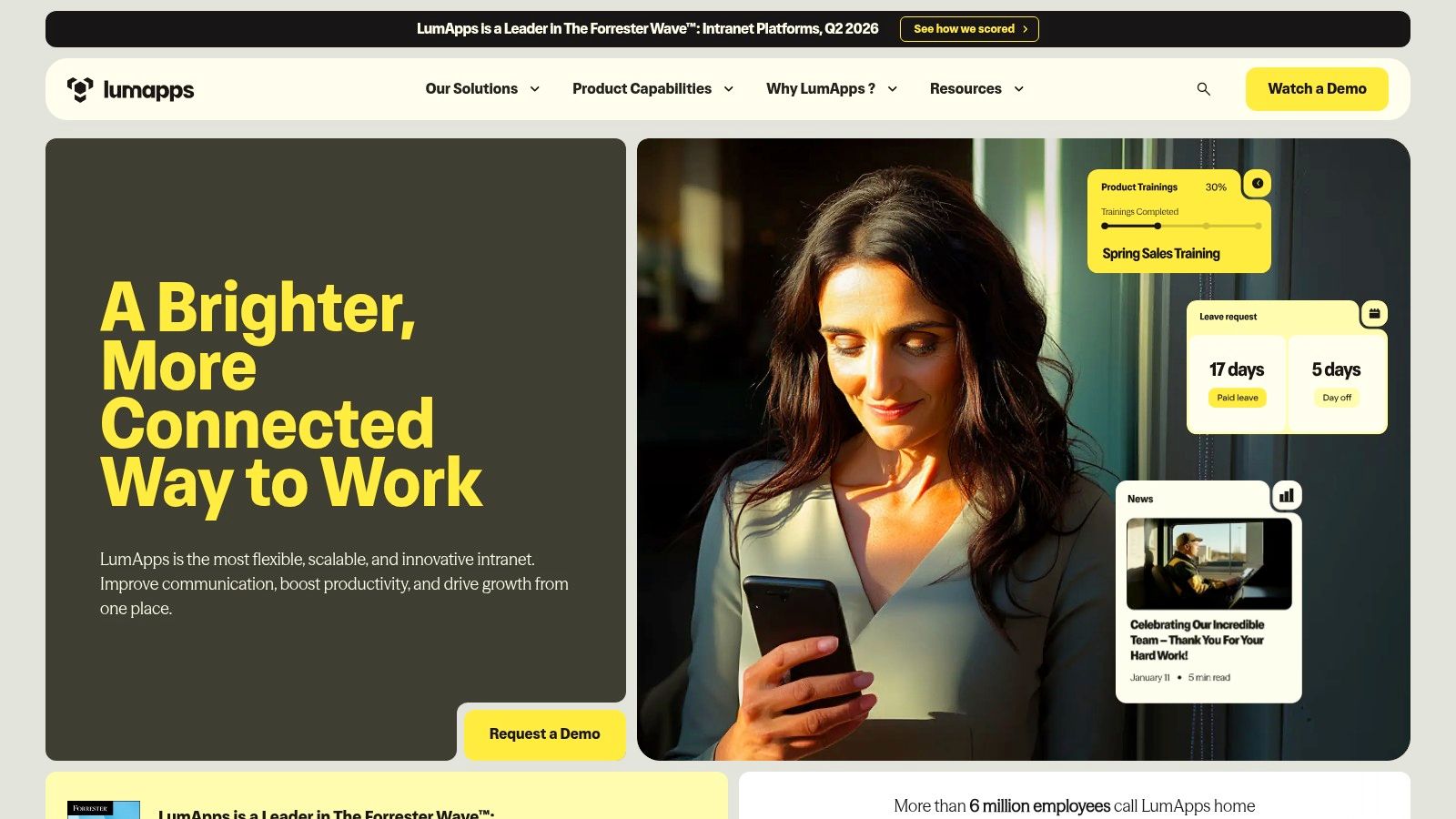 LumApps: The Flexible, Integration-Friendly Hub