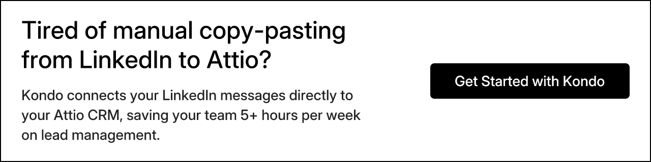 Tired of manual copy-pasting from LinkedIn to Attio?