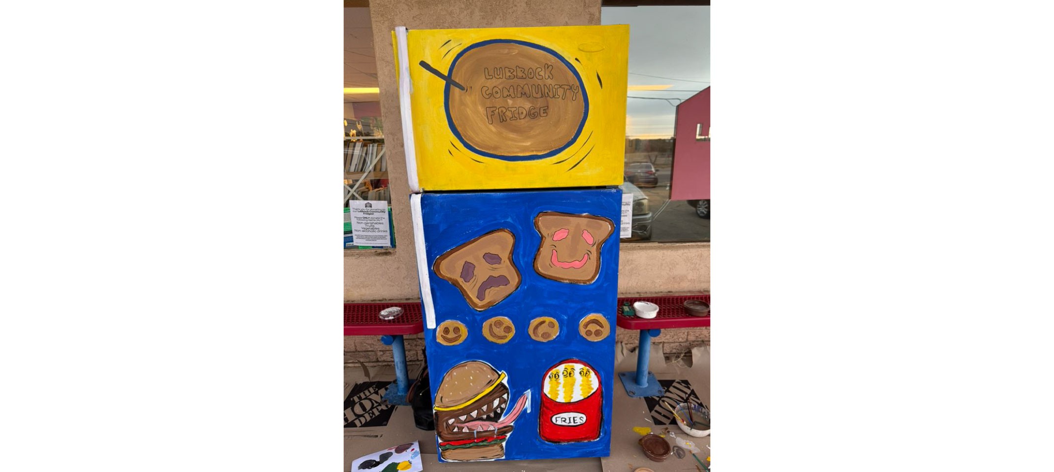 Community Refrigerator in Lubbock