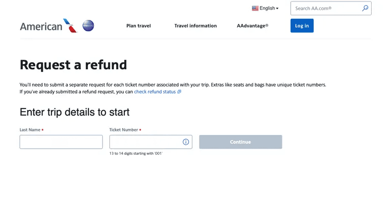 How to Get Refund for Cancelled Flight - step submit request directly