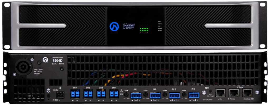 LEA Professional Connect Series 1504D amplifier