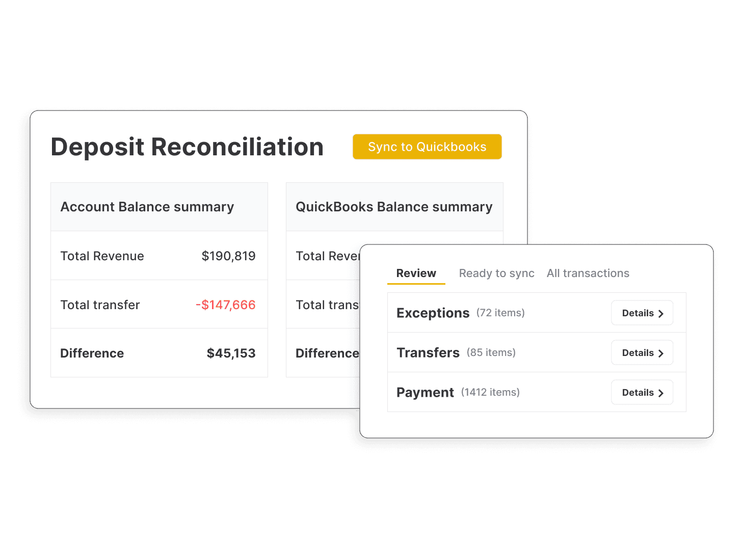 Deposit Reconciliation