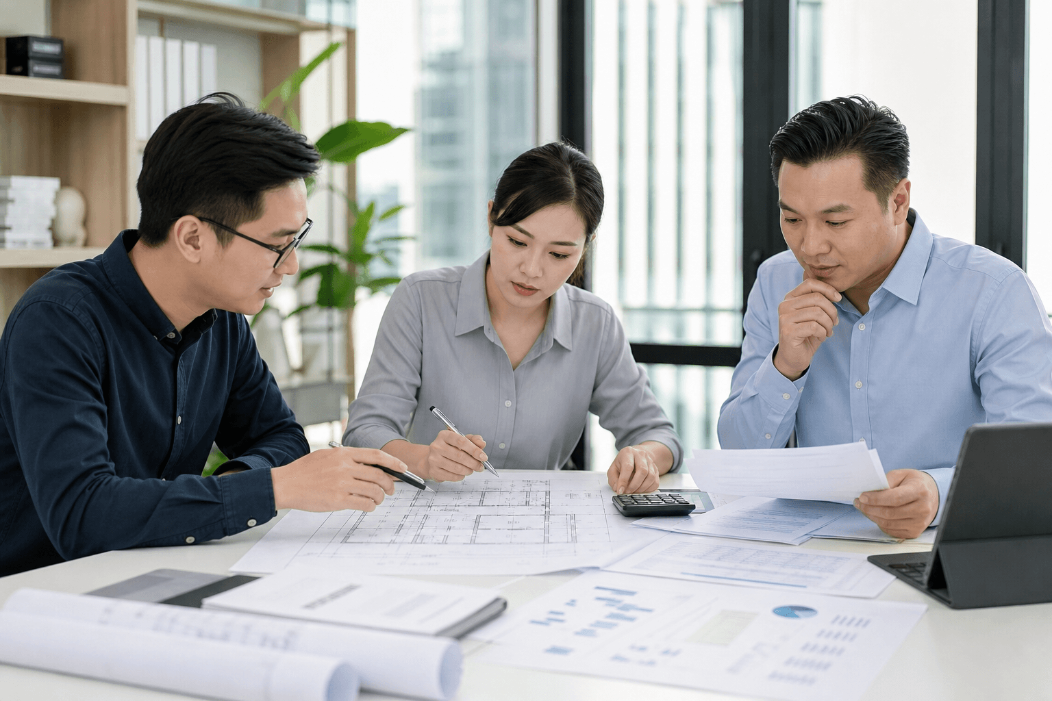 6.預算框架的真實區間辦公室設計流程配置參考|office design workflow layout reference for office design workflow