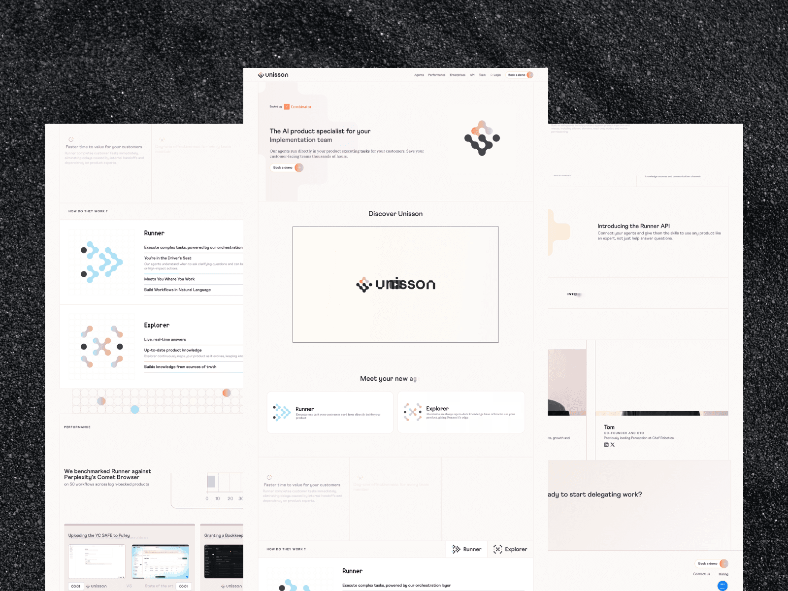 Unisson - AI agents for your customer-facing teams