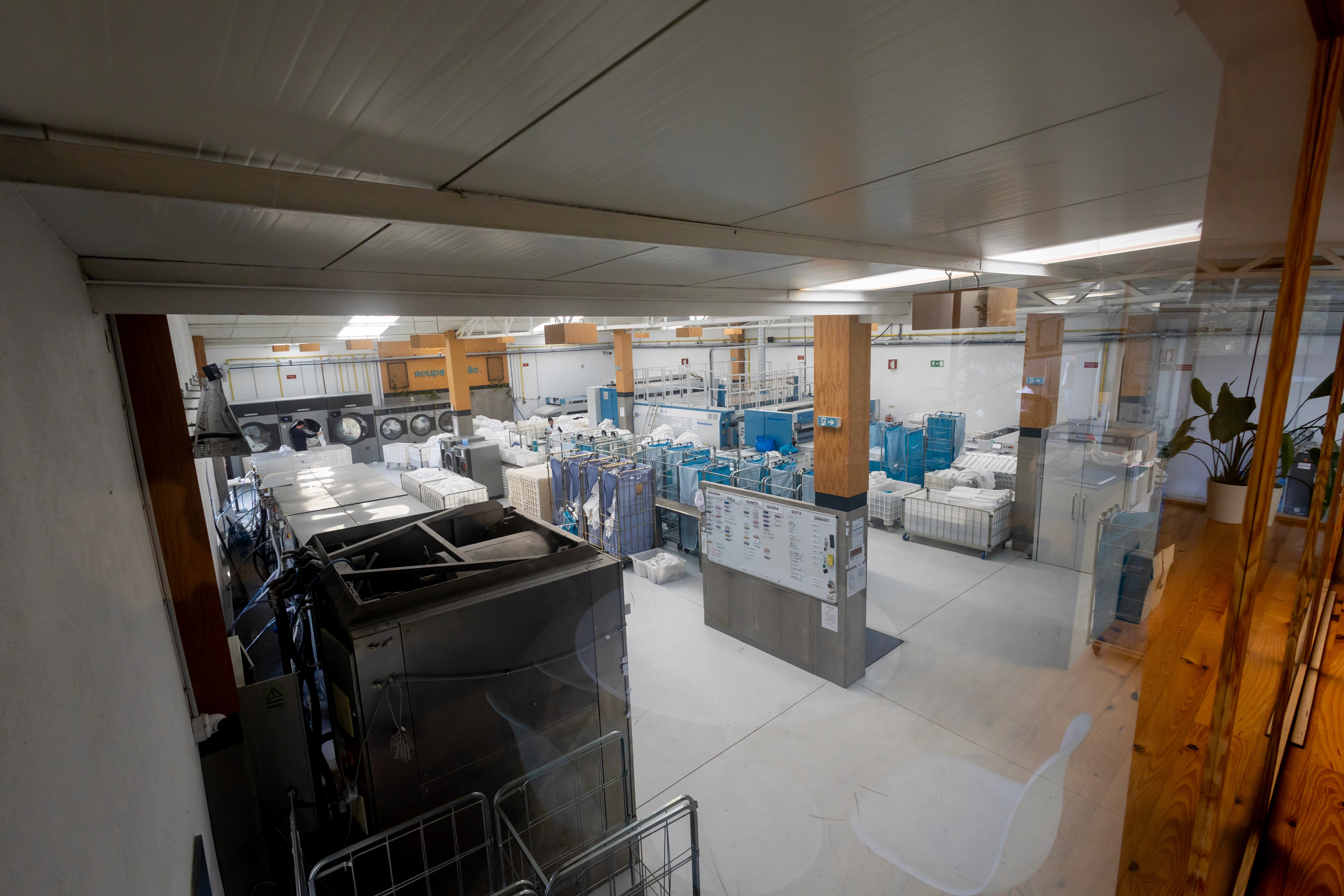 person sitting in a chair in front of a man