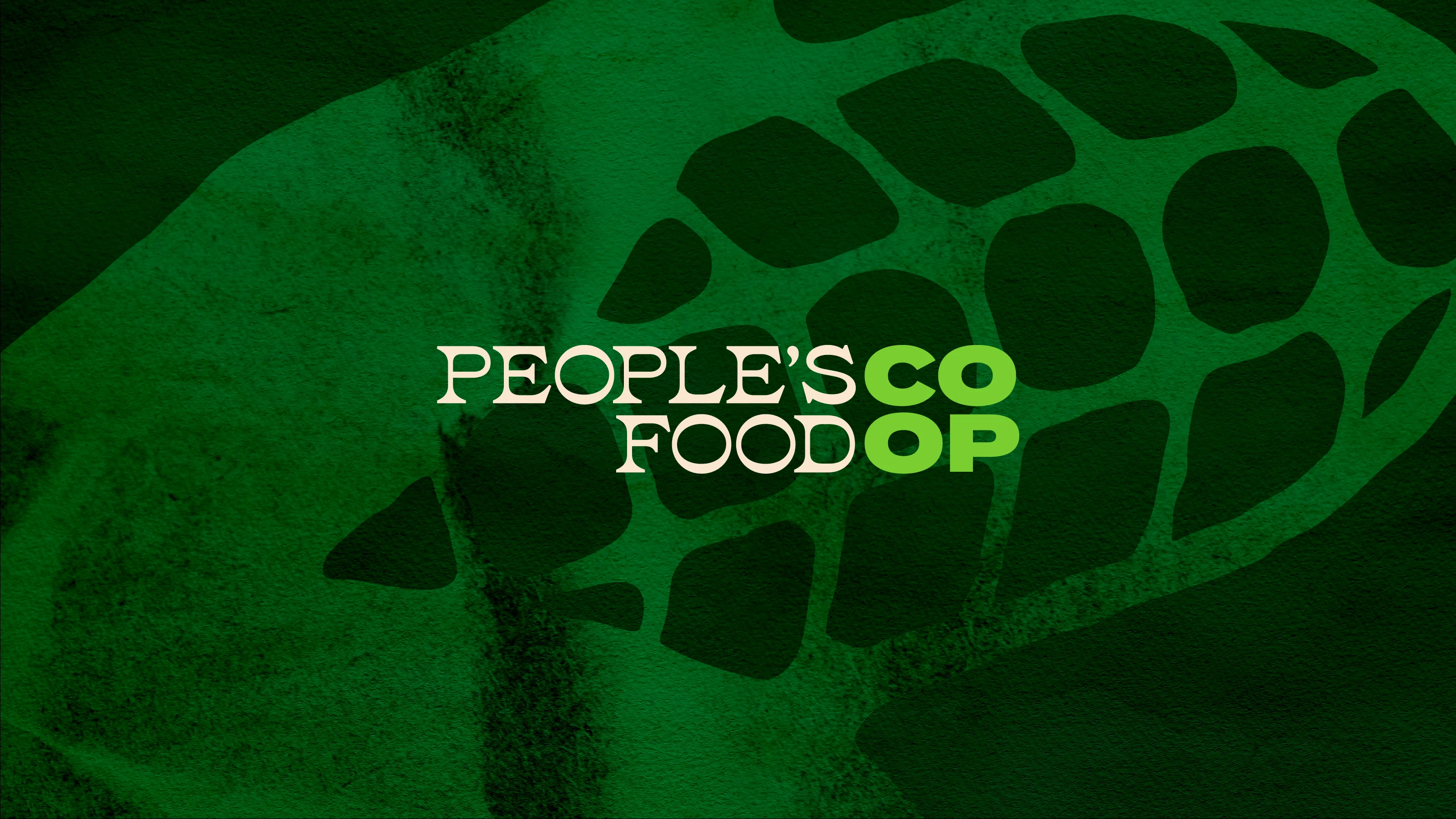"Shop Local." hero graphic with a Made in Minnesota badge, from the People's Food Co-op campaign