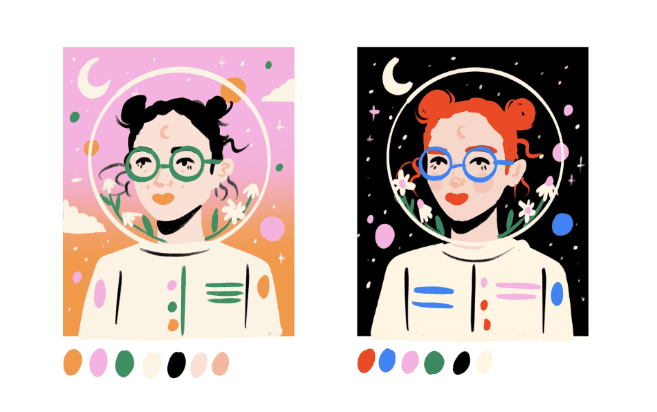 Out of This World Portraits course on a MacBook