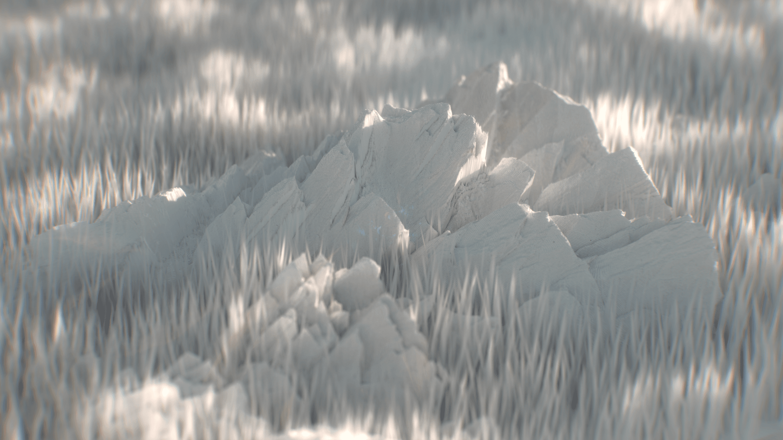 Reference macro of machined metal texture