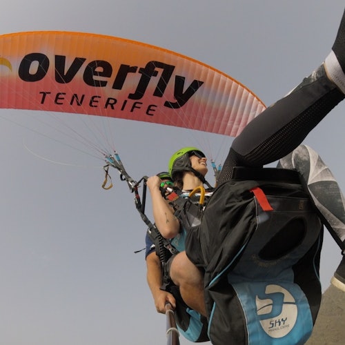 Sesion de Paragliding en Tenerife