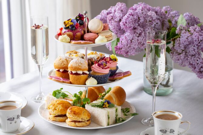 Enjoy Afternoon Tea at the Palace Lounge