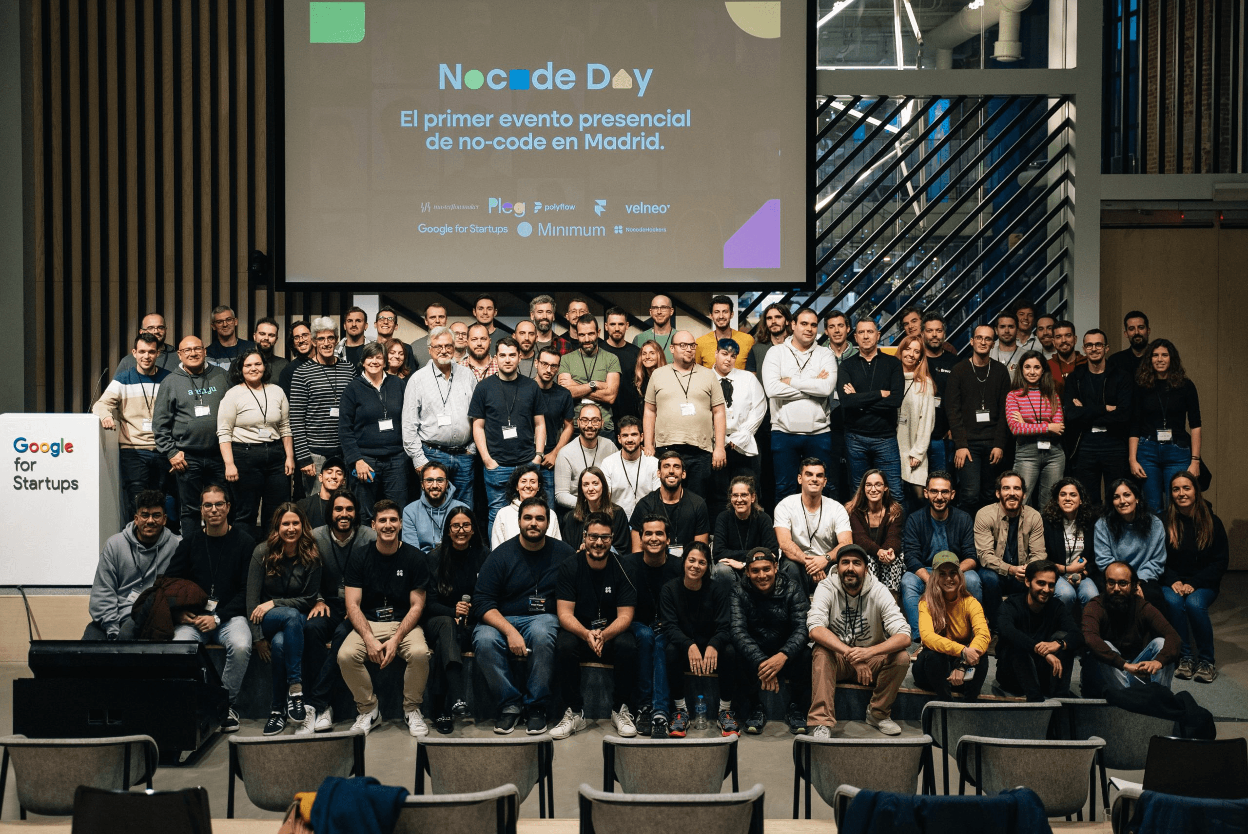 Comunidad Nocodehackers en nuestro evento NoCodeDay