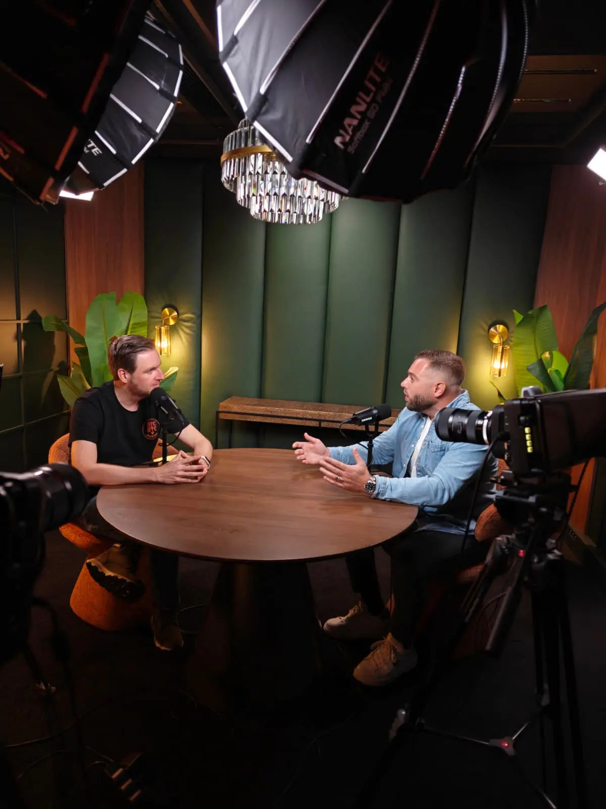 Jonathan Boutineau en enregistrement de podcast