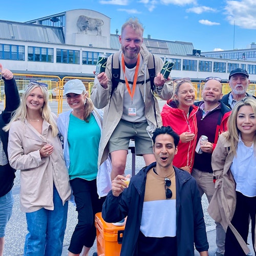 Ølvandring gruppenfoto