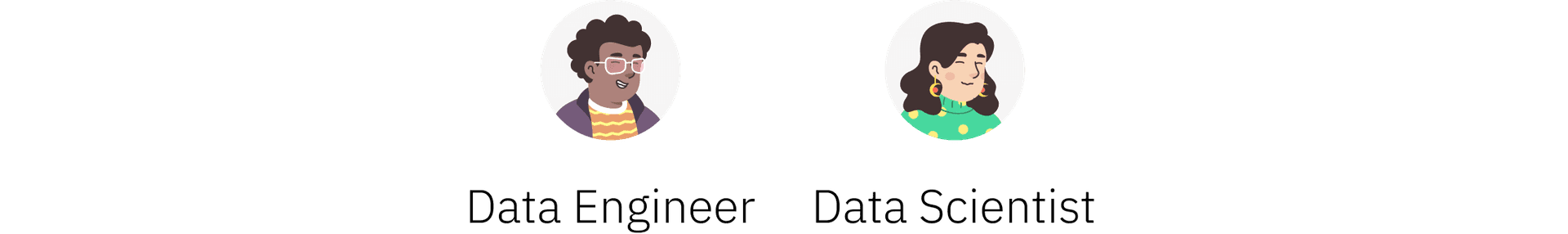 The modern data stack processes mostly structured and semi-structured data.