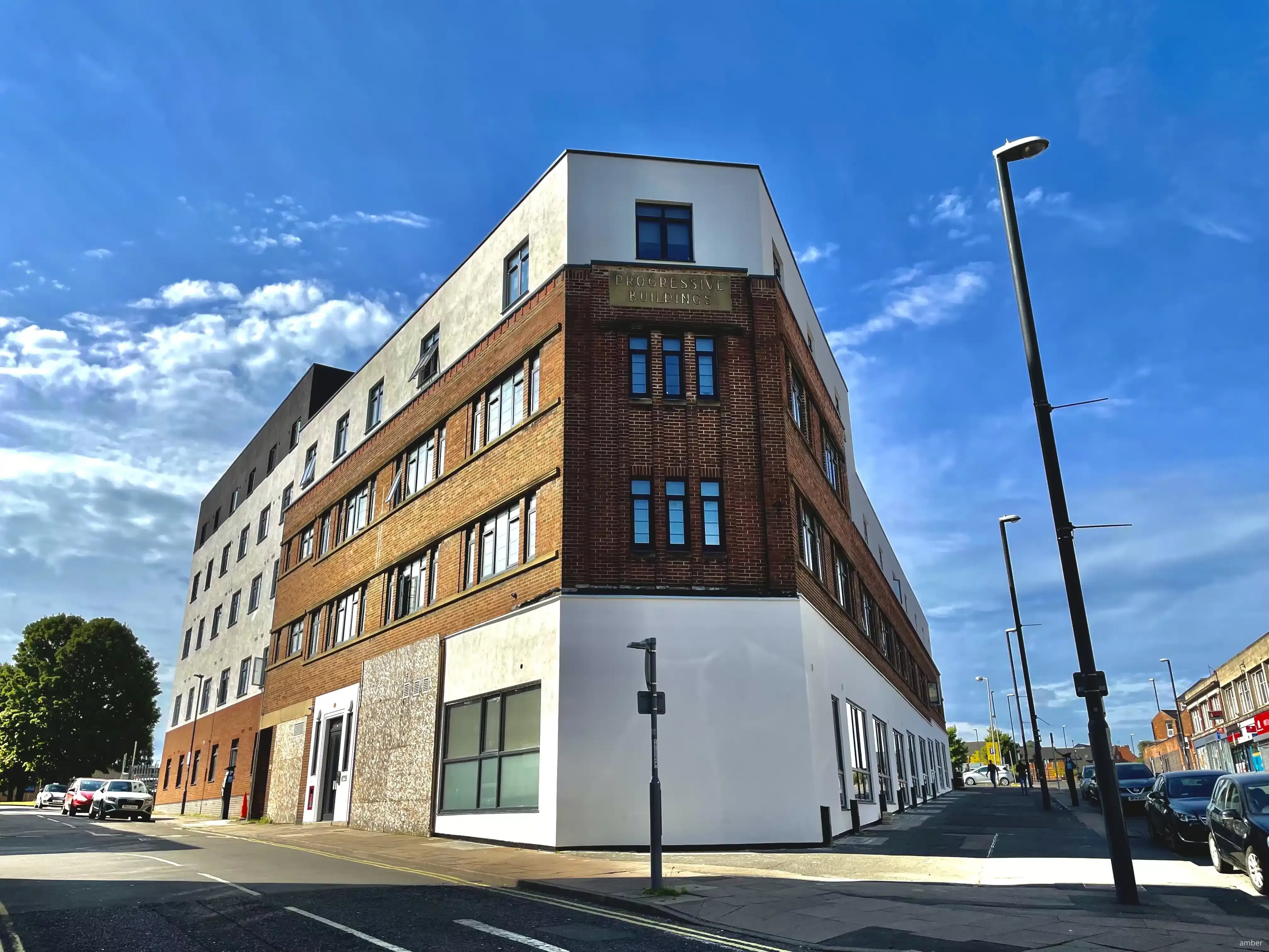 External shot of Progressive House, Babington Lane, Derby